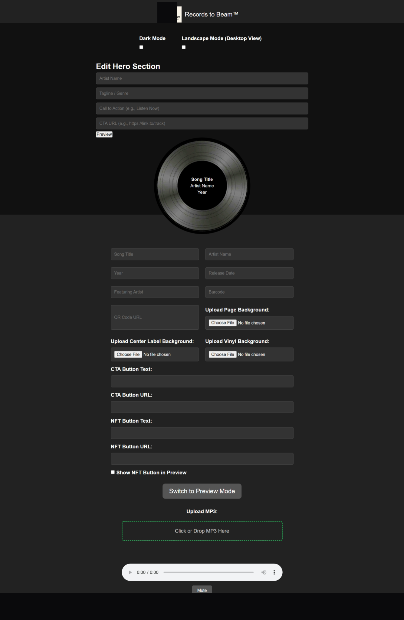SpinStream editor screenshot